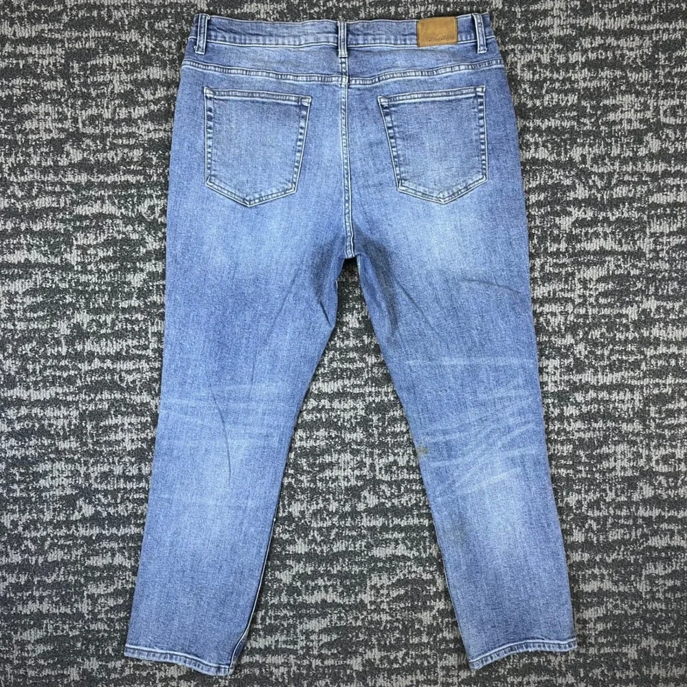Flag & Anthem Jeans Mens 38x30 Oakland Slim Blue Medium Wash Stretch FA20DN434E